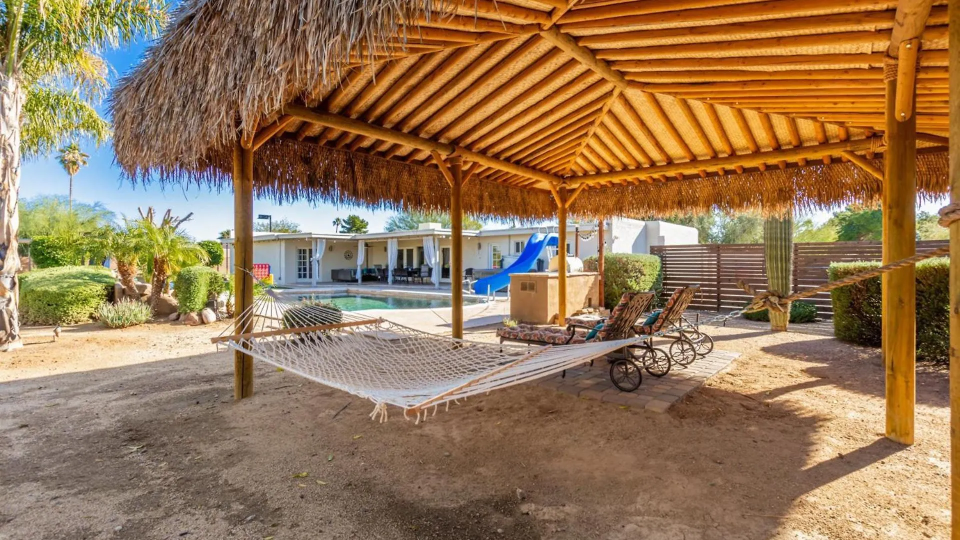 Tatil Evi Pickleball In Paradise- 6 Bedrooms Pool Spa Arcade Putting Green Sportspickleballvolleyball Scottsdale ABD